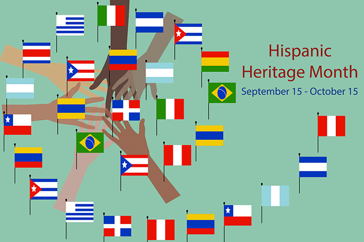 Flags of Hispanic countries